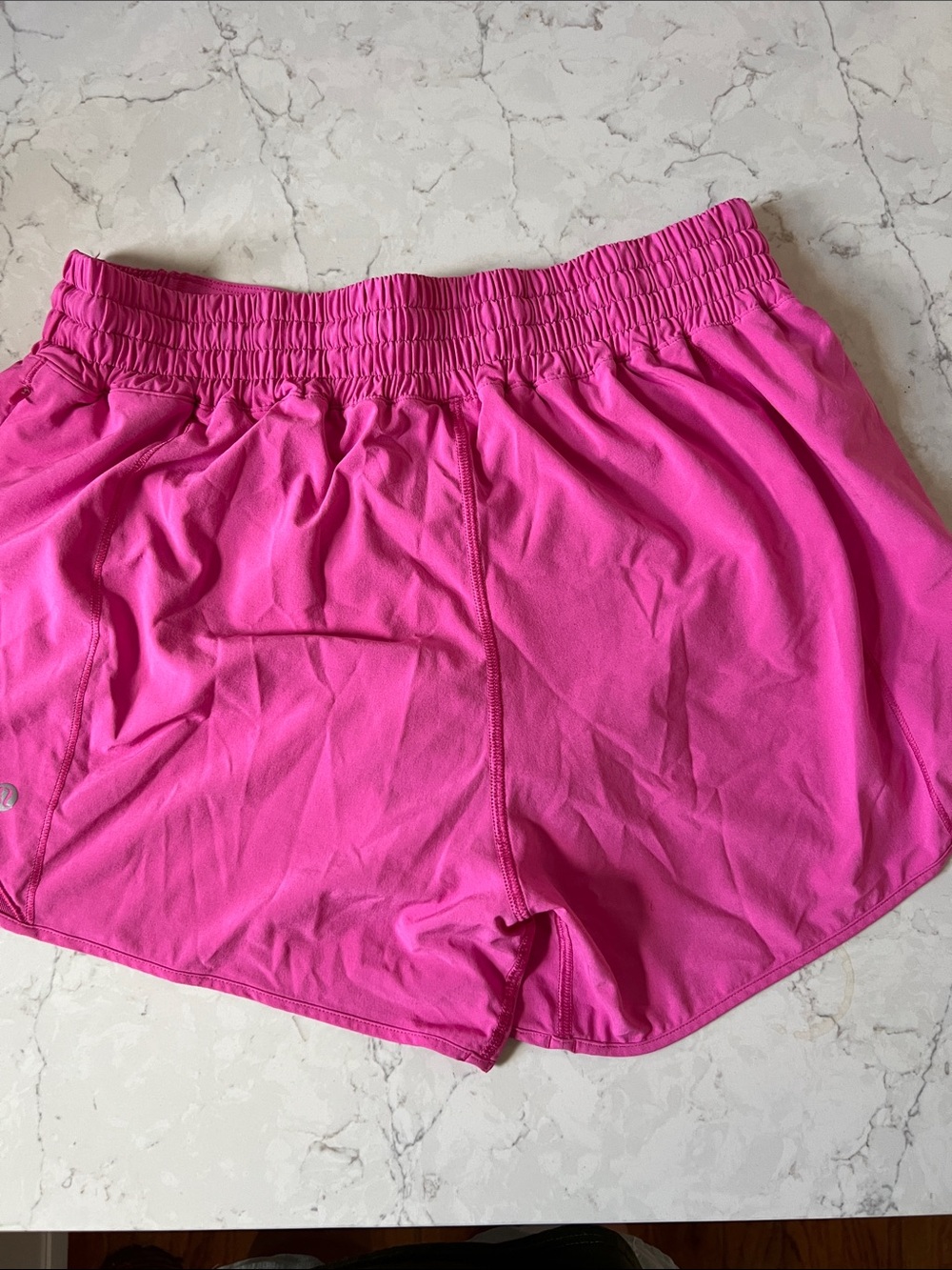 lululemon athletica Bright Pink Athletic Shorts